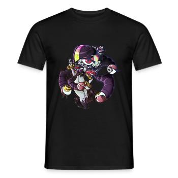 Monster girl série - gazer - T-shirt homme - noir - Devant - AI Model Male 178 light (178cm)