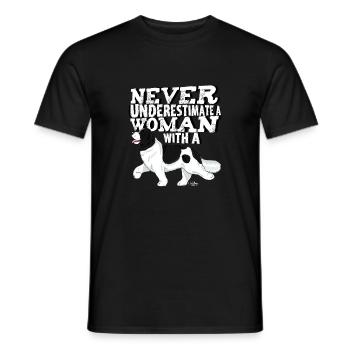 lansuunderestimate - T-shirt homme - noir - Devant - AI Model Male 178 light (178cm)