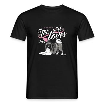 amakitagirl6 - T-shirt homme - noir - Devant - AI Model Male 178 light (178cm)
