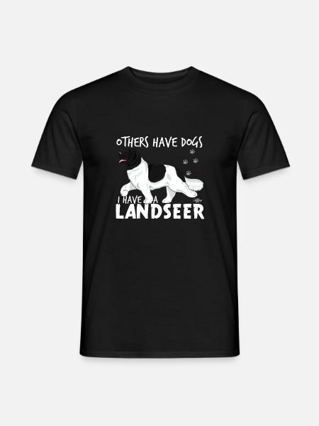 landseerdogs2 - Männer T-Shirt - Schwarz