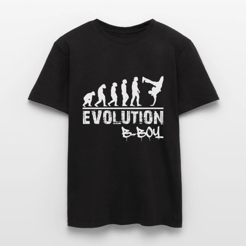 Breakdance Evolution B-Boy Breakdancer Geschenk Männer T-Shirt