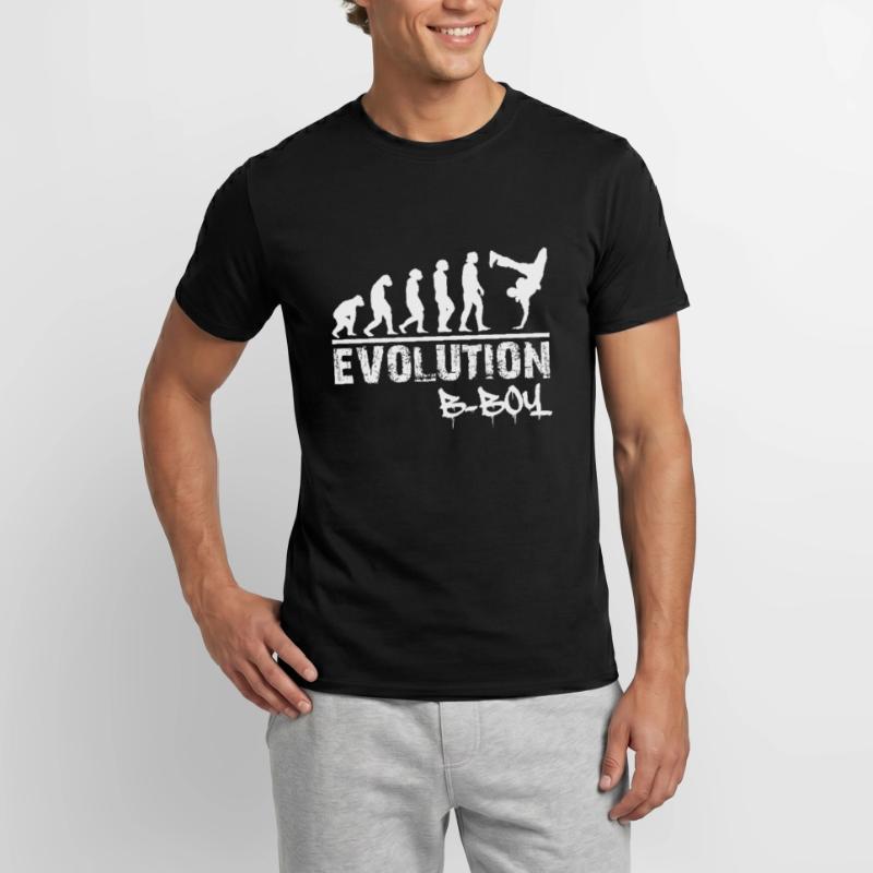 Breakdance Evolution B-Boy Breakdancer Gift Men’s T-shirt