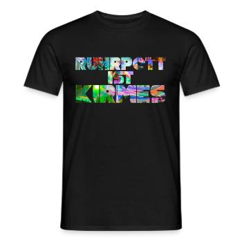 Ruhrpott Kirmes Ruhrgebiet Pottsprache Ruhrpott - Männer T-Shirt - Schwarz - Vorne - AI Model Male 178 light (178cm)