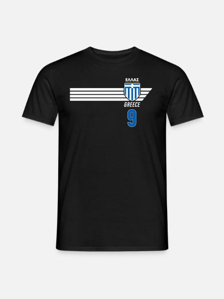 Greece Hellas Greece Greek Football - Men's T-Shirt - black