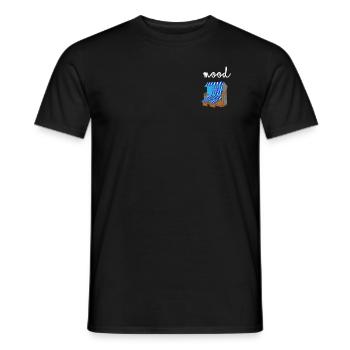 Beach chair Mood Holiday Northern Lights Moin Baltic Sea - Men's T-Shirt - black - Front - AI Model Male 178 light (178cm)