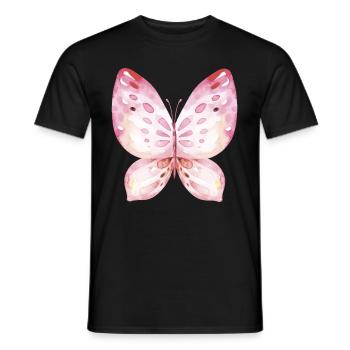 Ailes de papillon Carnaval des papillons Carnaval - T-shirt homme - noir - Devant - AI Model Male 178 light (178cm)