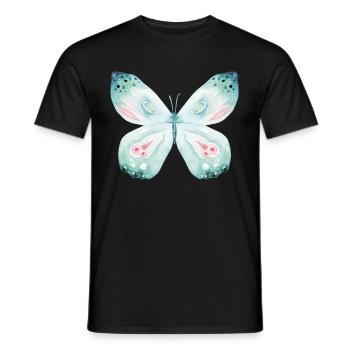 Butterfly Wings Butterfly Carnival Carnival - Men's T-Shirt - black - Front - AI Model Male 178 light (178cm)