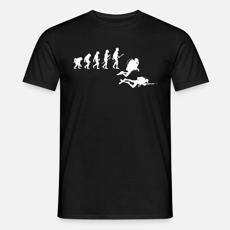 Evolution Diving Plongeur sous-marin Speargon - T-shirt homme - noir