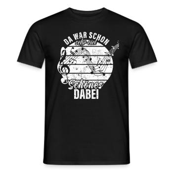 Sehr viel Schönes dabei Chorleiter Musiklehrer - Männer T-Shirt - Schwarz - Vorne - AI Model Male 178 light (178cm)