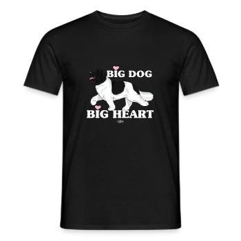 lansubig2 - T-shirt homme - noir - Devant - AI Model Male 178 light (178cm)