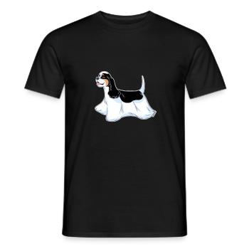 AmCocker 6 - Männer T-Shirt - Schwarz - Vorne - AI Model Male 178 light (178cm)