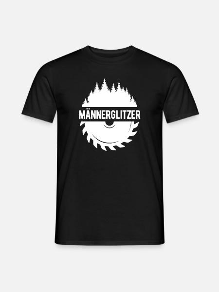 Chainsaw lumberjack carpenter - Men's T-Shirt - black