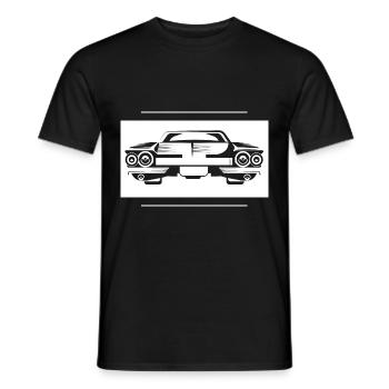 Cadillac - Car Classic Car Nostalgic USA Freedom - Men's T-Shirt - black - Front - AI Model Male 178 light (178cm)