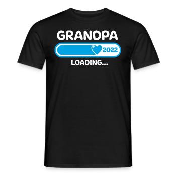 Grand-père Grand-père Félicitations - T-shirt homme - noir - Devant - AI Model Male 178 light (178cm)