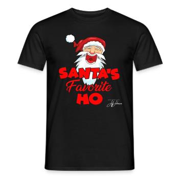 Christmas Christmas Christmas Christmas X-Mas - Men's T-Shirt - black - Front - AI Model Male 178 light (178cm)