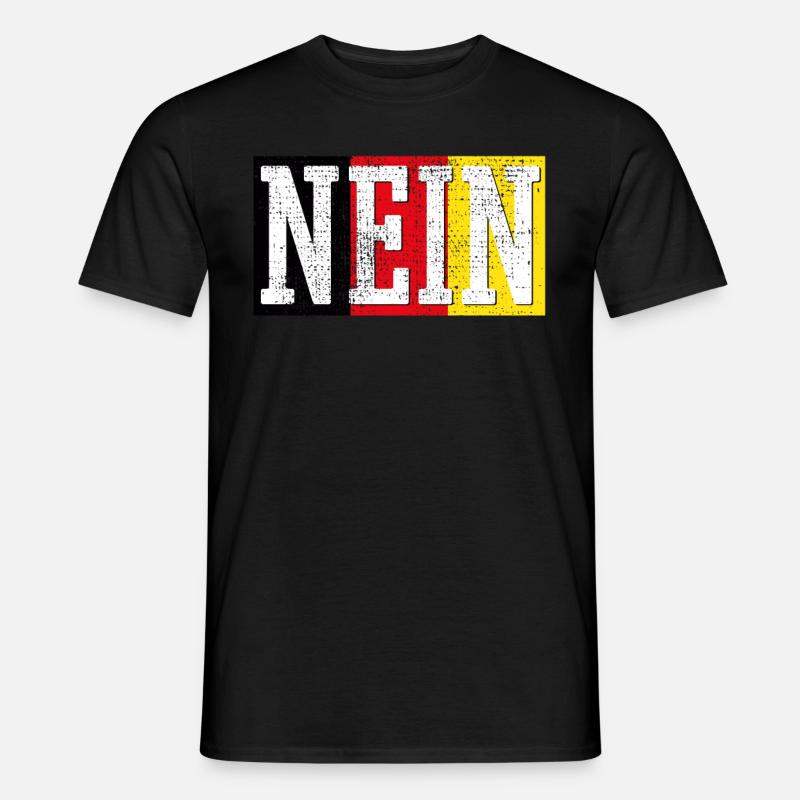 Germany German Language No - Men’s T-shirt - black