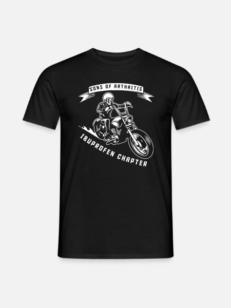 Arthritis Ibuprofen Chapter Biker - Men's T-Shirt - black