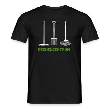 Rechenzentrum Rechenzentrum Rechenzentrum - Männer T-Shirt - Schwarz - Vorne - AI Model Male 178 light (178cm)