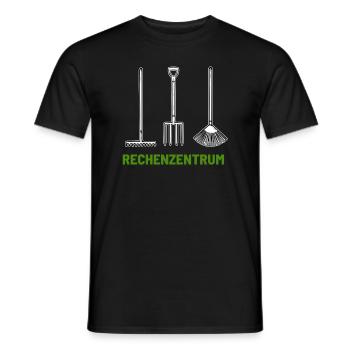Rechenzentrum Rechenzentrum Rechenzentrum - Männer T-Shirt - Schwarz - Vorne - AI Model Male 178 light (178cm)