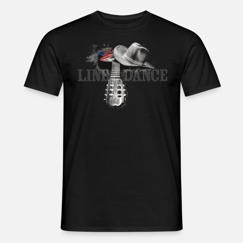 kl_linedance38 - Männer T-Shirt - Schwarz