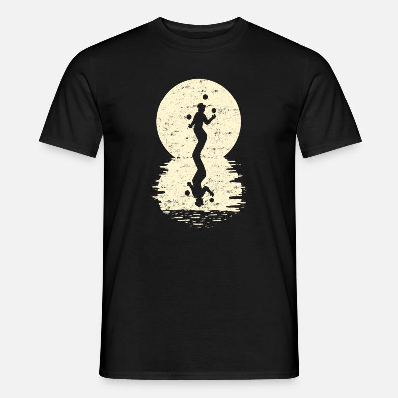 Jonglieren - Männer T-Shirt - Schwarz