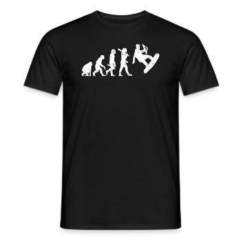 wakeboard - T-shirt homme - noir - Devant - AI Model Male 178 light (178cm)