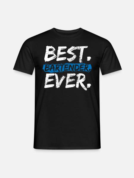 bartender - Men's T-Shirt - black