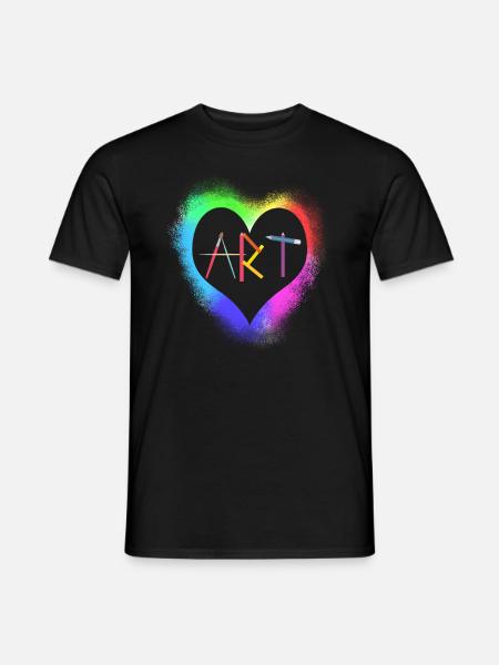 Art teacher artist - Men's T-Shirt - black