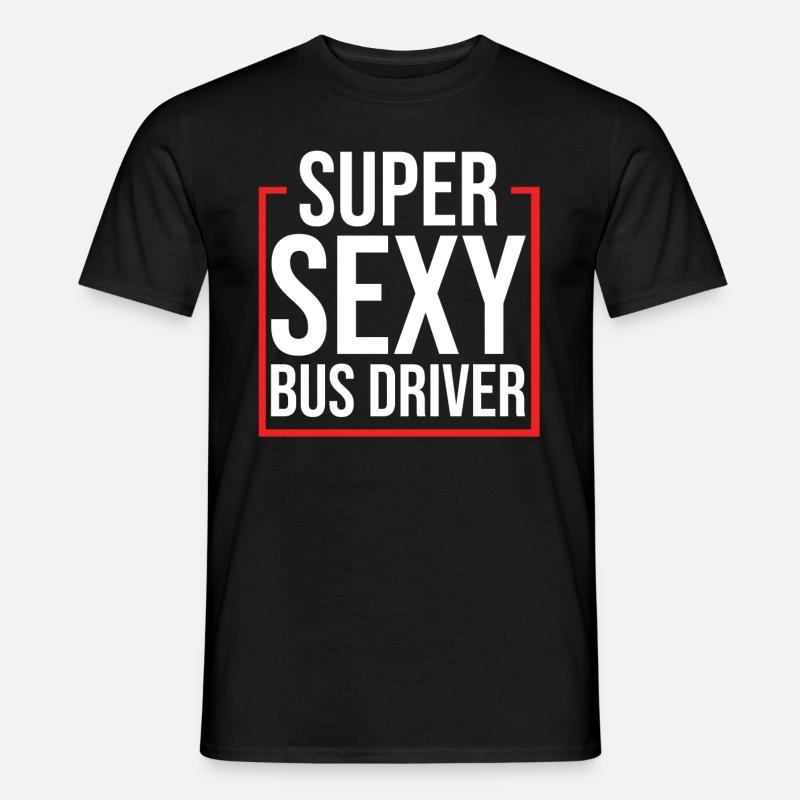 Busfahrer ÖPNV Beruf Leidenschaft Geschenkidee - Männer T-Shirt - Schwarz
