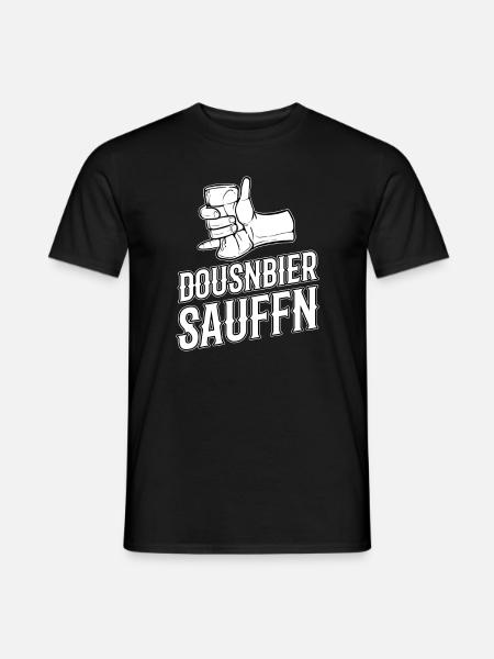 Dosenbier-Partei - Männer T-Shirt - Schwarz