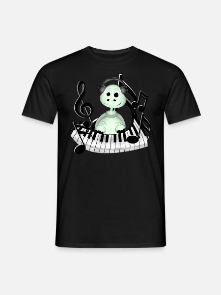Turtle - Men's T-Shirt - black