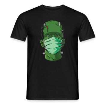 halloween 2020 Corona Virus - Men's T-Shirt - black - Front - AI Model Male 178 light (178cm)