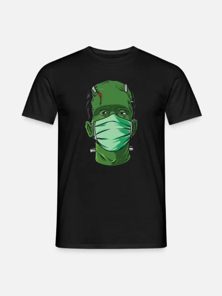 halloween 2020 Corona Virus - Men's T-Shirt - black