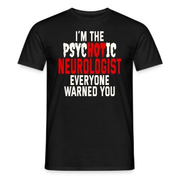 Neurologen Neurologie Arzt Beruf Krankenhaus - Männer T-Shirt - Schwarz - Vorne - AI Model Male 178 light (178cm)
