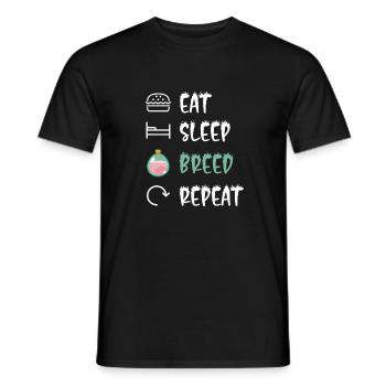 Crypto Bitcoin Metaverse NFT Apparel - Men's T-Shirt - black - Front - AI Model Male 178 light (178cm)