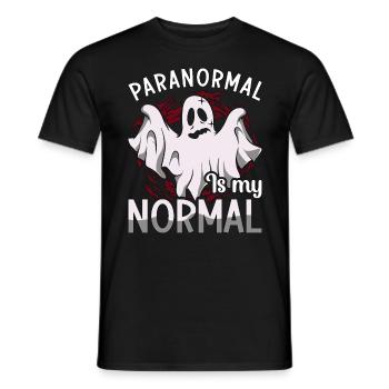 Geisterjäger Paranormal Geisterjagd Geist Geschenk - Männer T-Shirt - Schwarz - Vorne - AI Model Male 178 light (178cm)