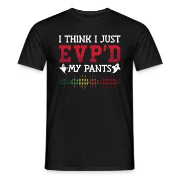 Ghost Hunter Ghost Hunt Ghost Paranormal Cadeau - T-shirt homme - noir - Devant - AI Model Male 178 light (178cm)