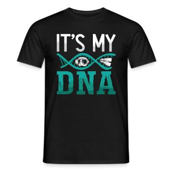 Freediving Freediving Freediving Gift - Men's T-Shirt - black - Front - AI Model Male 178 light (178cm)