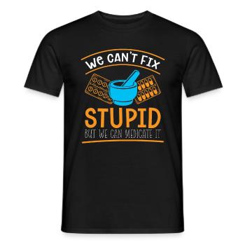 Pharmacy Technician Pharmacy Technician Gift - Men's T-Shirt - black - Front - AI Model Male 178 light (178cm)