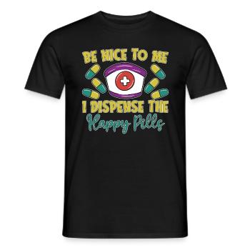Pharmacy Technician Pharmacy Technician Gift - Men's T-Shirt - black - Front - AI Model Male 178 light (178cm)