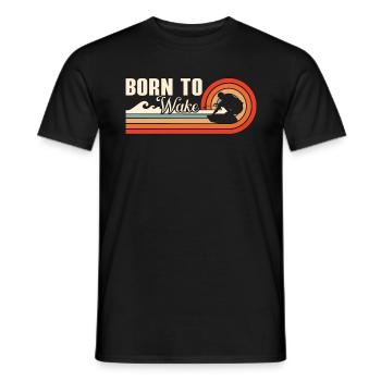 Wakeboard Wakeboarder Wakeboarding Cadeau - T-shirt homme - noir - Devant - AI Model Male 178 light (178cm)