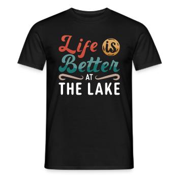 Wakeboard Wakeboarder Wakeboard Wake Cadeau - T-shirt homme - noir - Devant - AI Model Male 178 light (178cm)