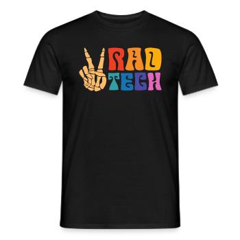 Technicien en radiologie Docteur Rad Tech Cadeau - T-shirt homme - noir - Devant - AI Model Male 178 light (178cm)