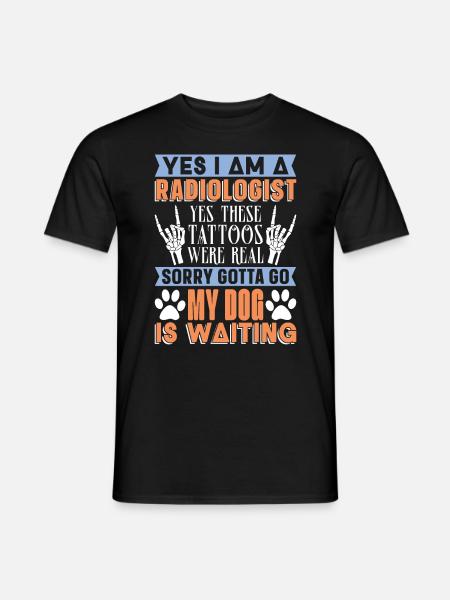 Radiology Hospital X-ray Technician Gift - Men's T-Shirt - black