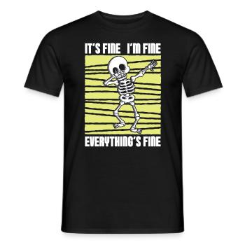 Rad Tech Radiology X-ray Technician Doctor Gift - Men's T-Shirt - black - Front - AI Model Male 178 light (178cm)