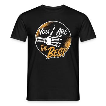 Radiologist Your Are The Best Radiology X-Ray Tech - Men's T-Shirt - black - Front - AI Model Male 178 light (178cm)