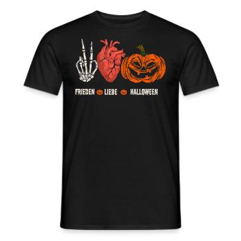 Halloween Spruch Kostüm - Männer T-Shirt - Schwarz - Vorne - AI Model Male 178 light (178cm)