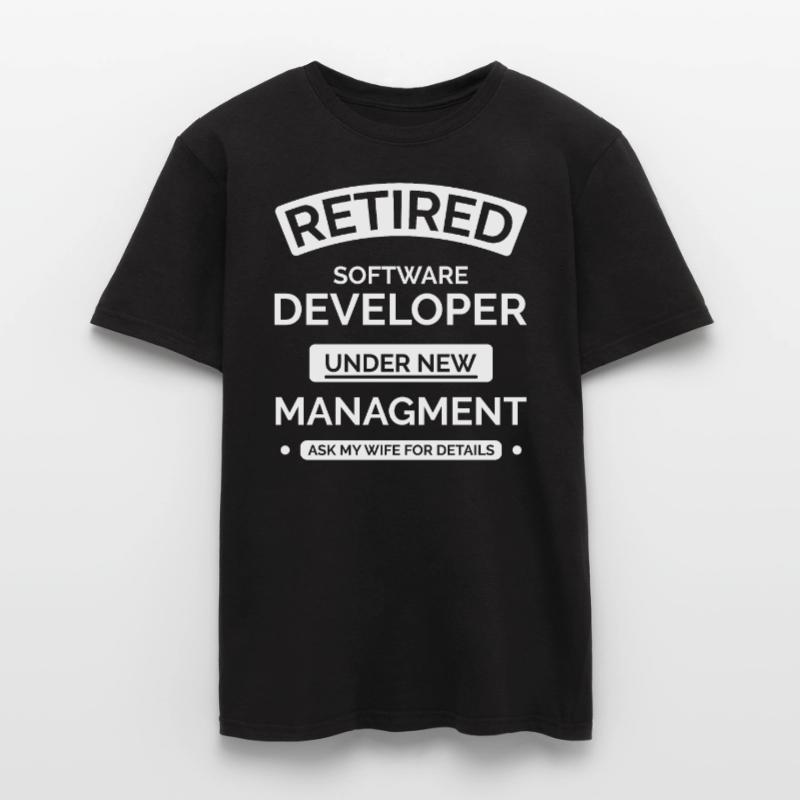 Retired Software Developer Men's T-Shirt