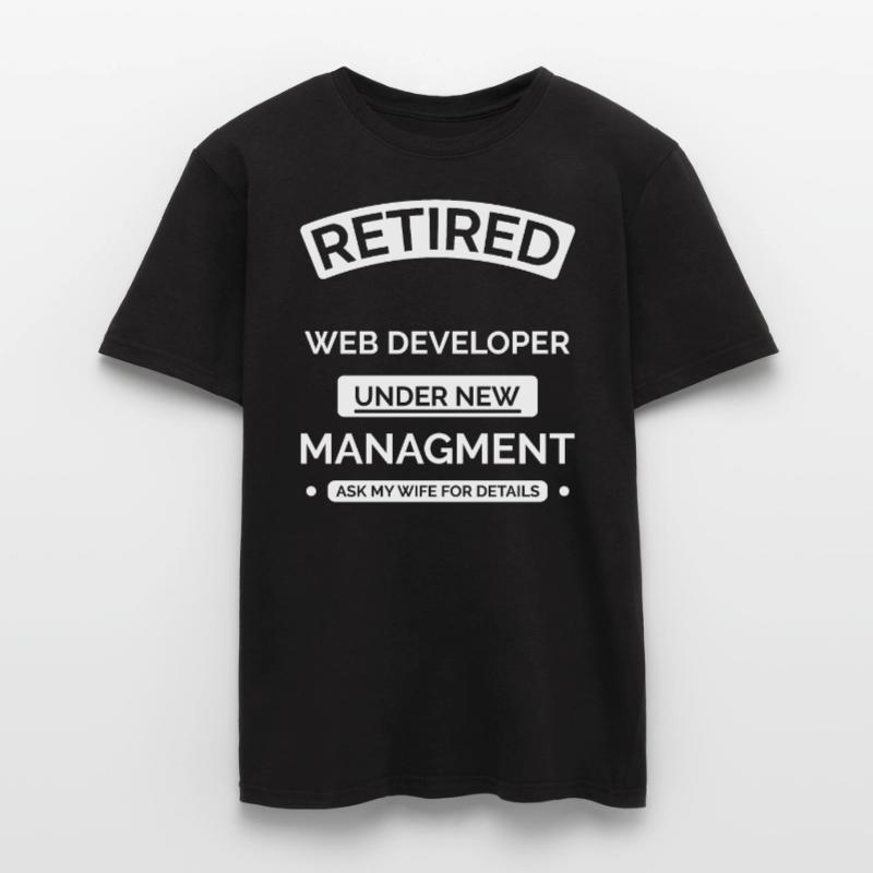 Retired Web Developer Men's T-Shirt