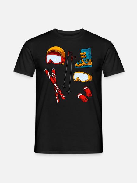 Ski Accessories - Men's T-Shirt - black